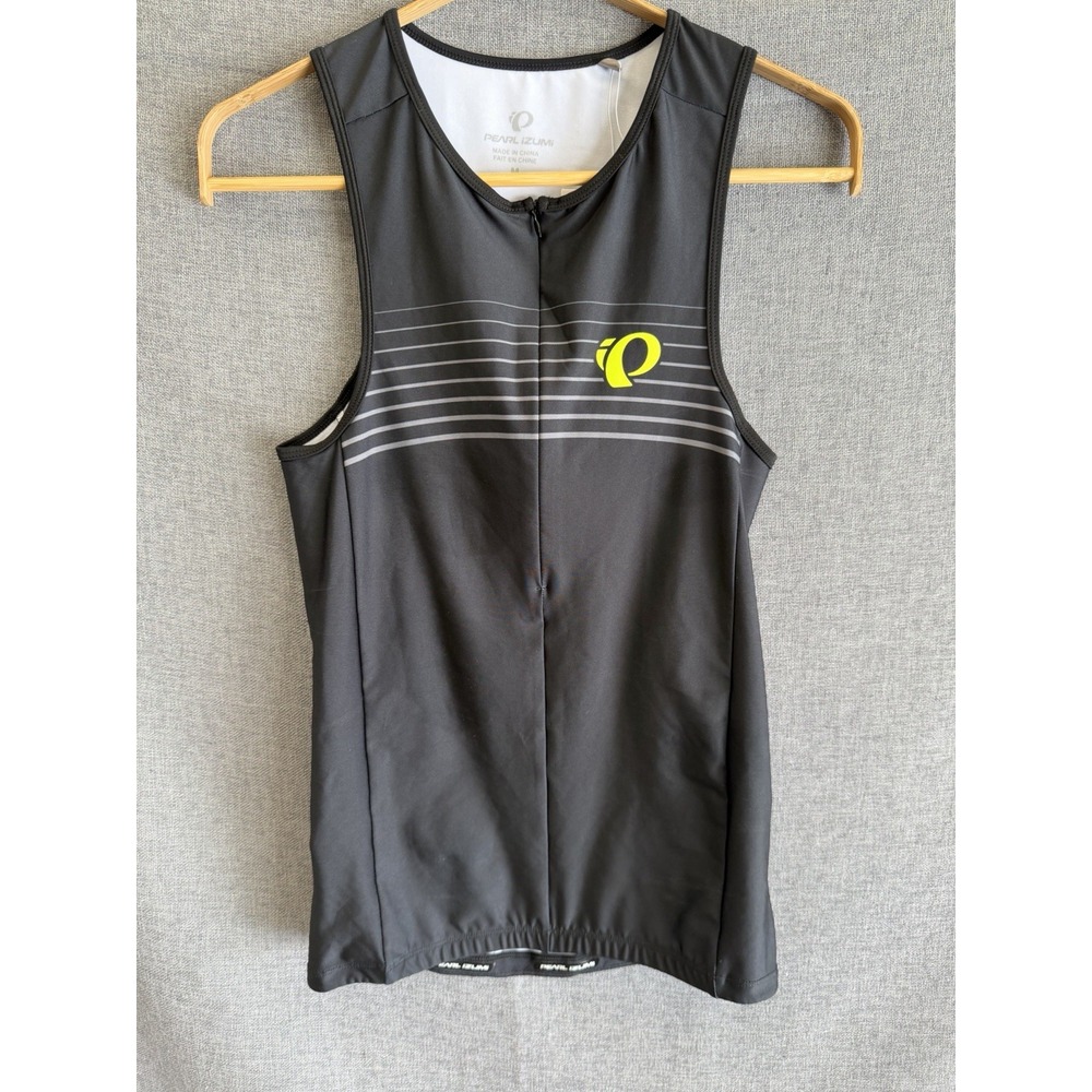 New Pearl Izumi Mens M Elite Pursuit Graphic Tri Singlet Jersey Black